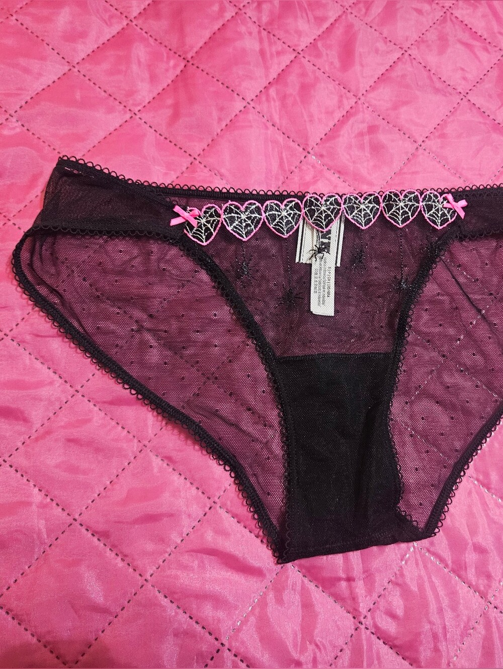 Victoria's Secret PINK Spider Web Cheeky
